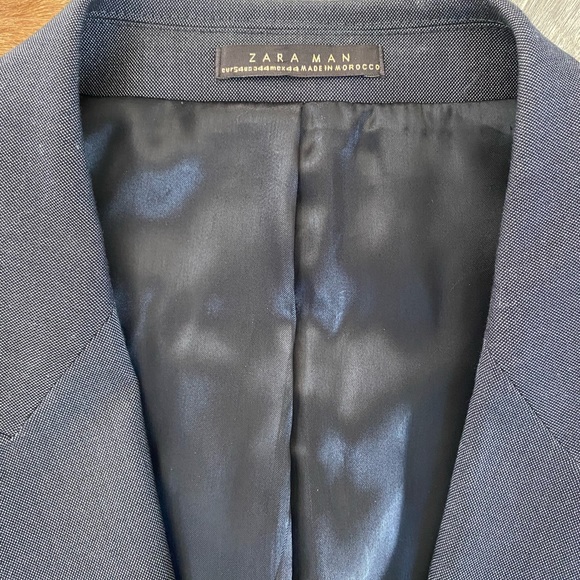 Mens Zara Sports Coat L (44) - Picture 4 of 16